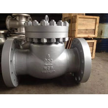 Válvula de retenção da flange do balanço de Wcb (H44)